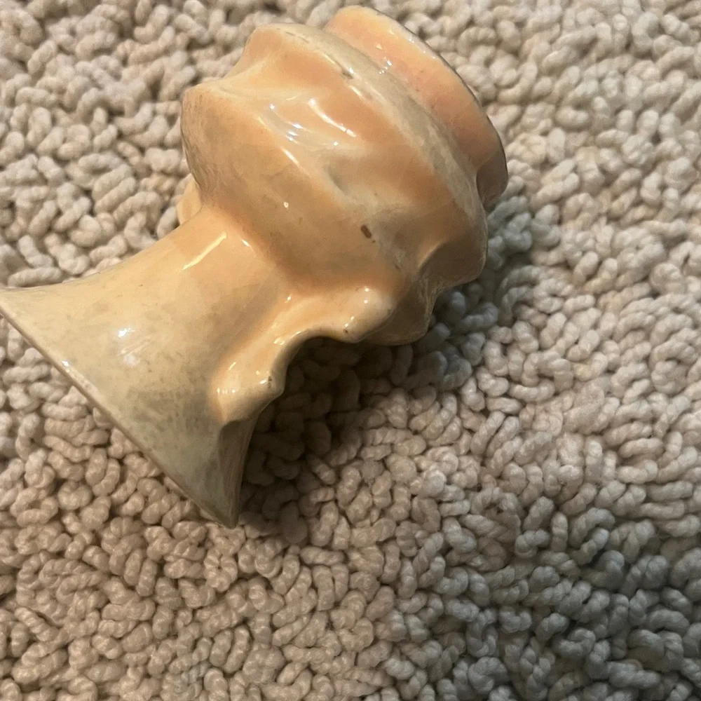 Elegant Cream Ceramic mini Vase
